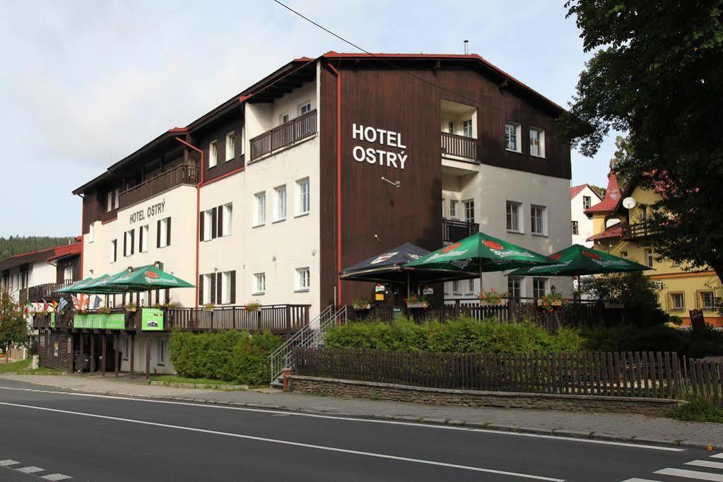 Apartmany Hotelu Ostry Železná Ruda المظهر الخارجي الصورة